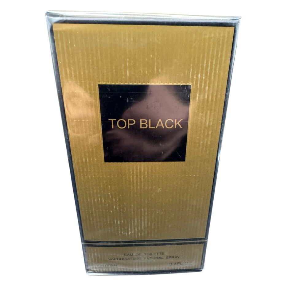 Top Black by EBC Collection Eau De Toilette Men 3.4oz / 100 mL New Sealed Box
